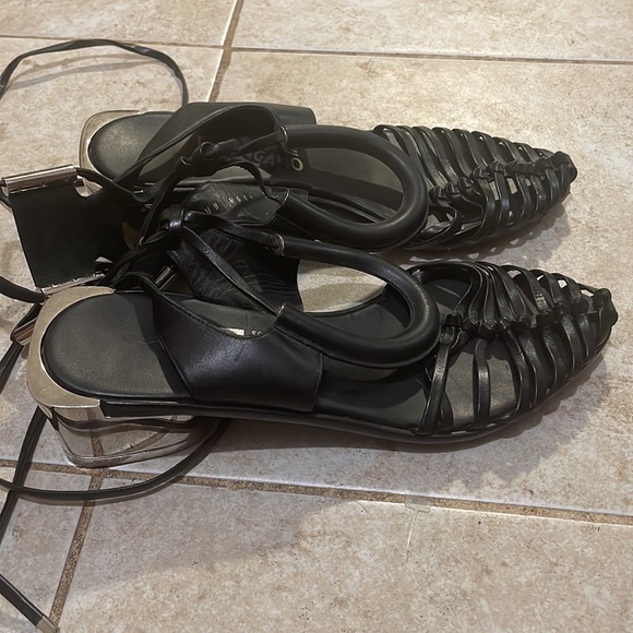 $1150 Salvatore ferragamo spring 2016 runway sandals 7 - Picture 10 of 10